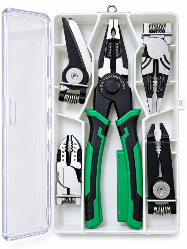 Electrician Pliers Set – Multifunction Wire Stripping & Cutting Tool Kit