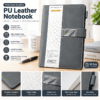 B6 leather notebook