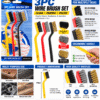 5329a093-08b5-4dd6-a684-5973687cdc05 3PC Wire Brush Set