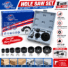 Liang Cheng Drill Hole Saw Set – 3/4 to 2-1/2 Inch Hole Cutter Kit