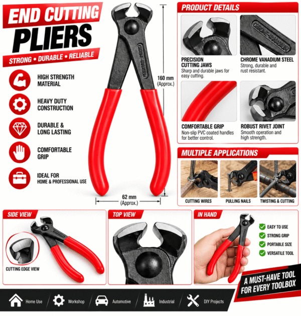 End Cutting Pliers