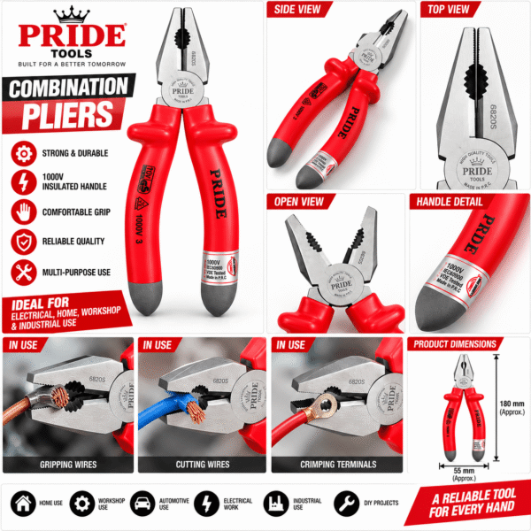 1000V Insulated Combination Pliers